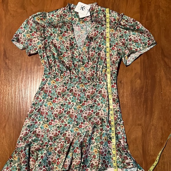 🌸 SANDRO 🌸Fee Floral Ruffle Dress SANDRO - Picture 7 of 16